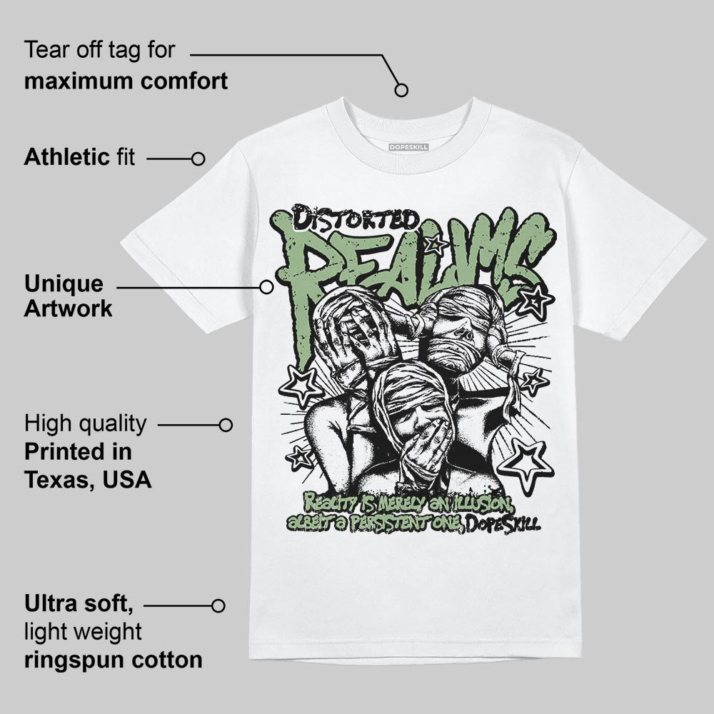 Seafoam 4s superstreetwear T-Shirt Distorted Realms Graphic