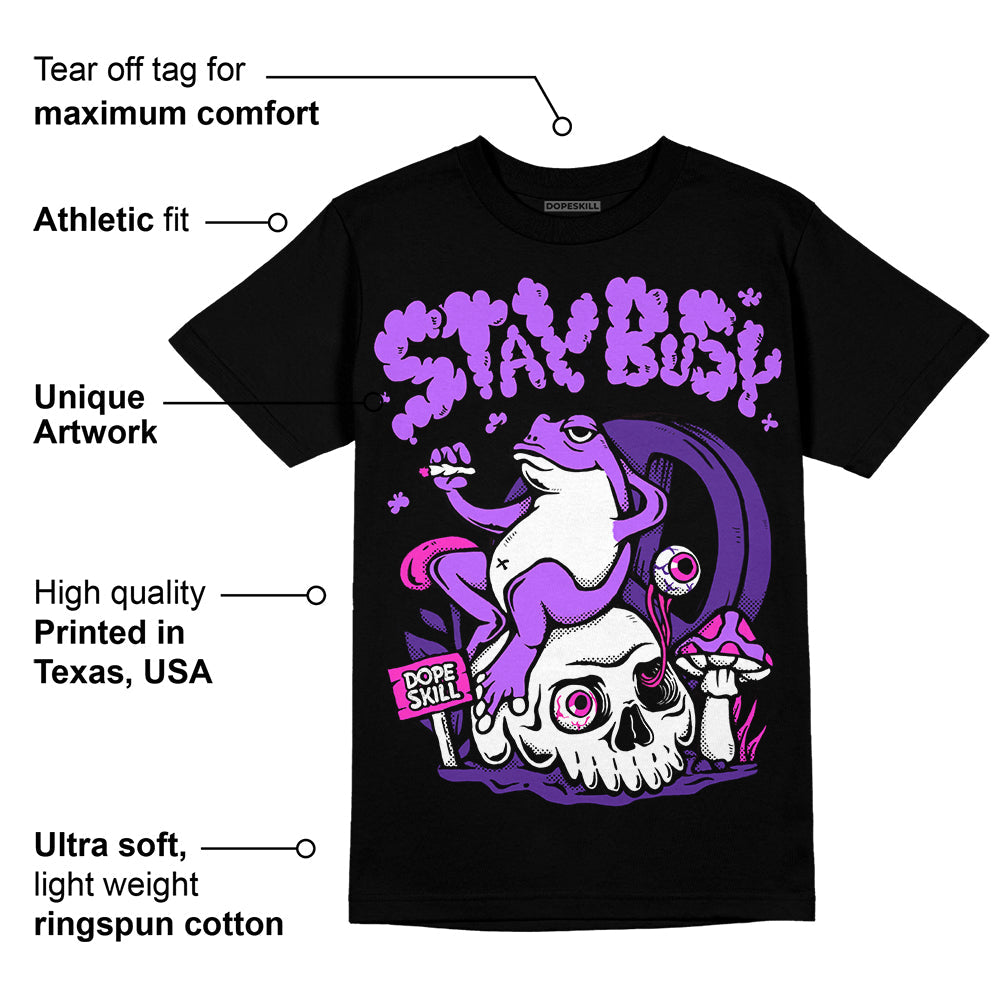 PURPLE Collection superstreetwear T-Shirt Stay Busy Graphic