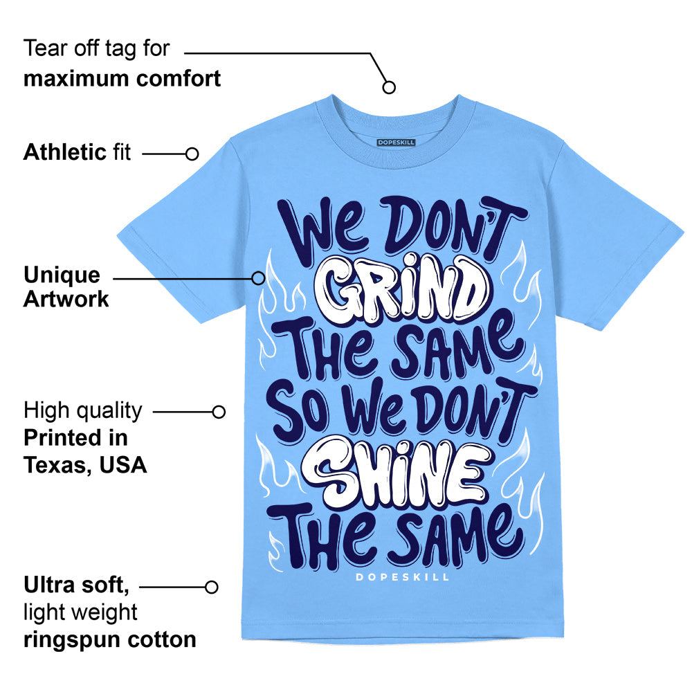 Powder Blue 9s superstreetwear Sky Blue T-shirt Grind Shine Graphic