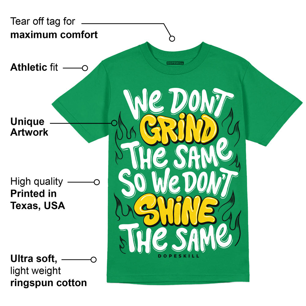 Lucky Green 5s superstreetwear Green T-shirt Grind Shine Graphic