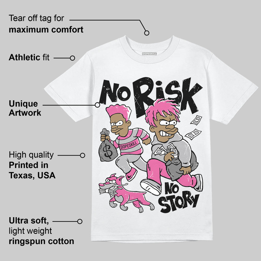 Kayano 14 Cream Sweet Pink superstreetwear T-Shirt No Risk No Story Graphic