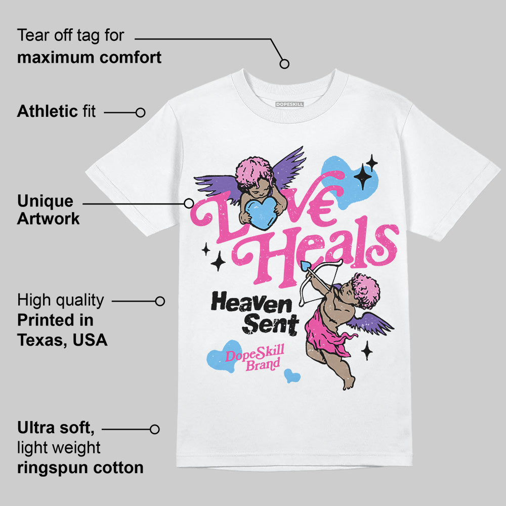 Dunk Active Fuchsia superstreetwear T-Shirt New Love Heals Graphic