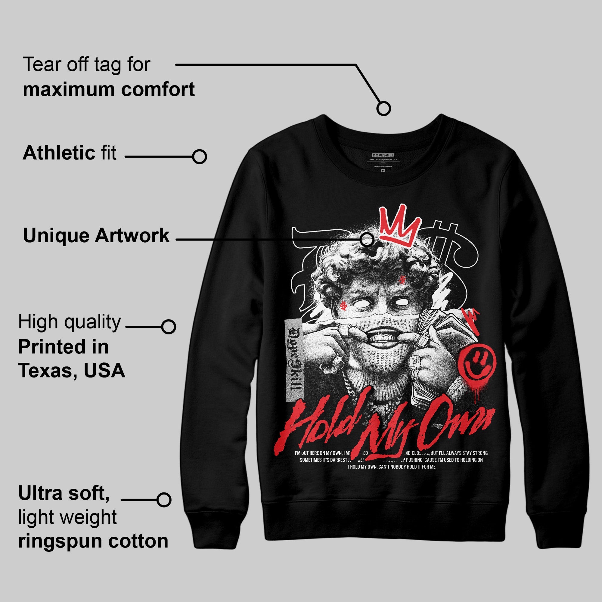 Black and White Collection superstreetwear Sweatshirt In My Way Graphic