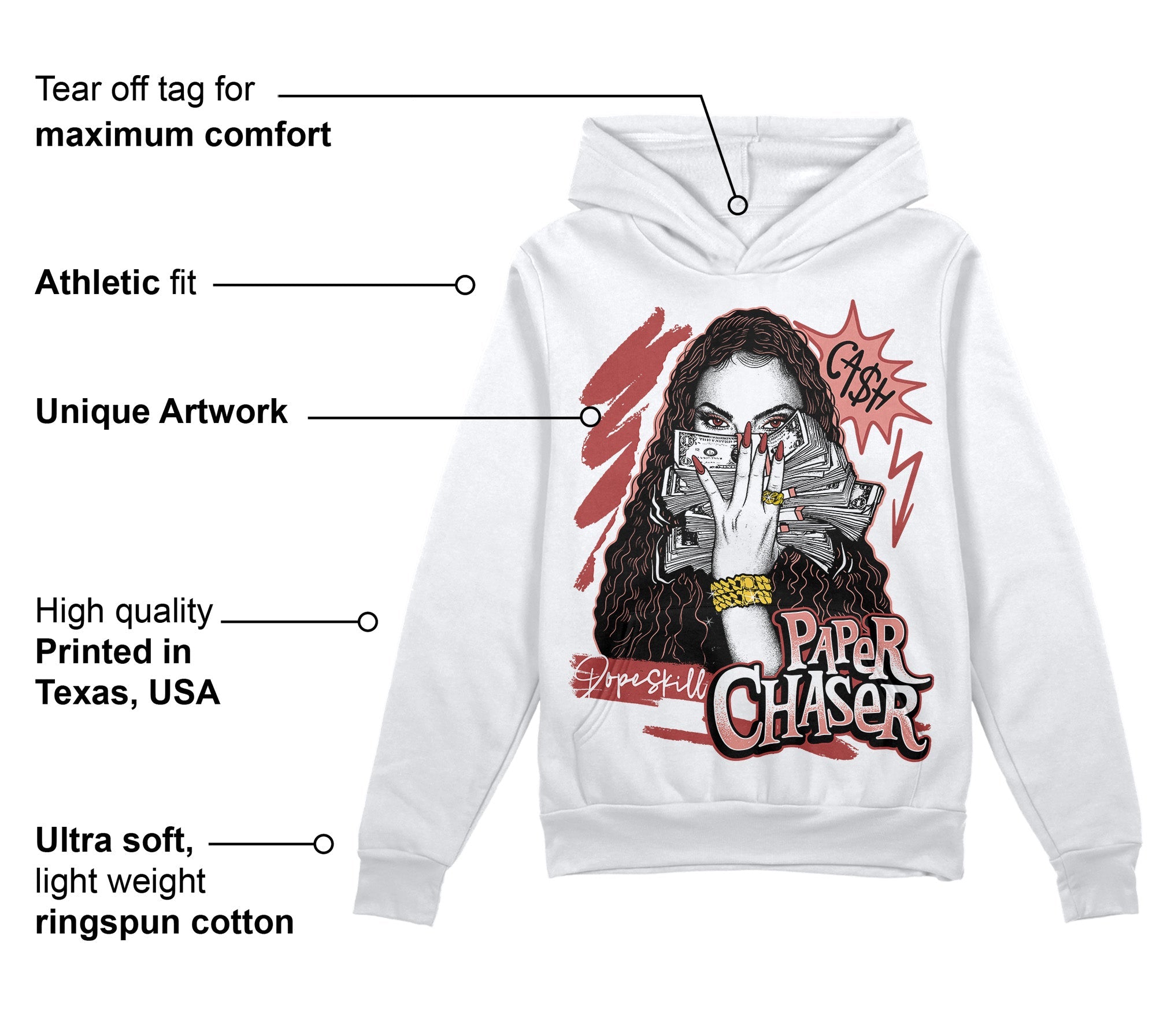 Dune Red 13s superstreetwear Hoodie Sweatshirt NPC Graphic