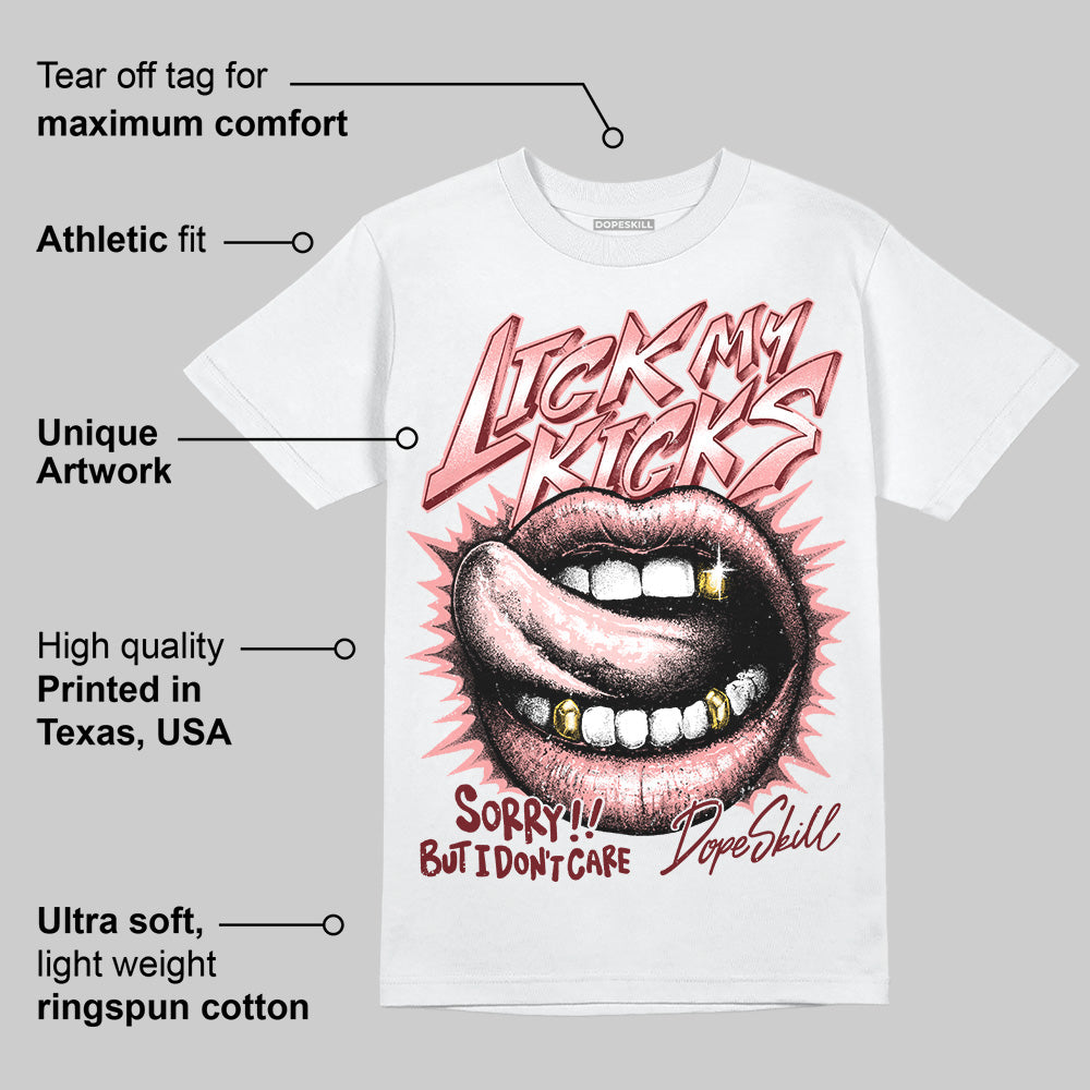VALENTINE'S Day 3s superstreetwear T-Shirt Lick My Kicks Graphic