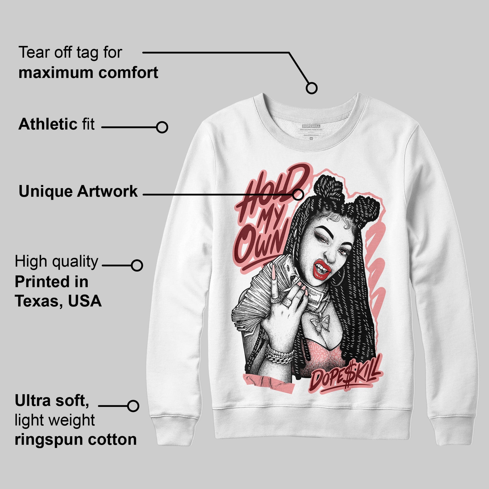 VALENTINE'S Day 3s superstreetwear Sweatshirt New H.M.O Graphic