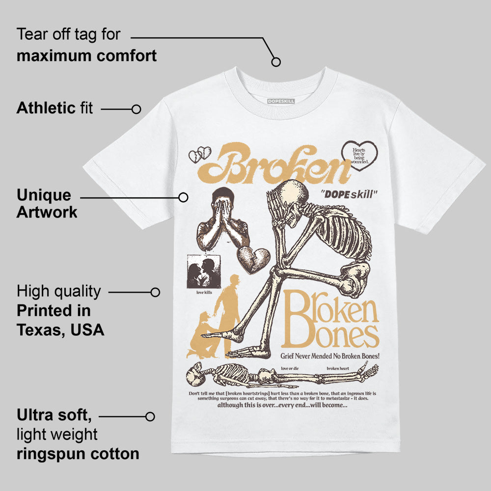 Earth 5s superstreetwear T-Shirt Broken Bones Graphic