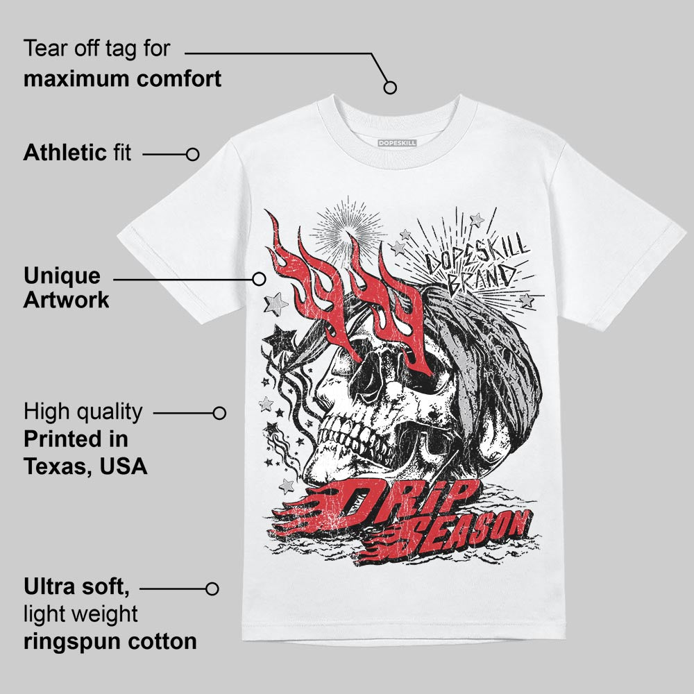 White Cement 4s superstreetwear T-Shirt Drip Season Graphic