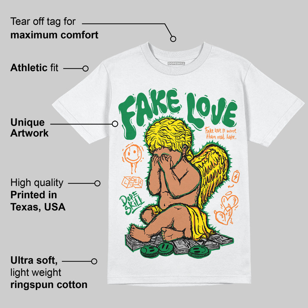 Dunk Reverse Brazil superstreetwear T-Shirt False Love Graphic