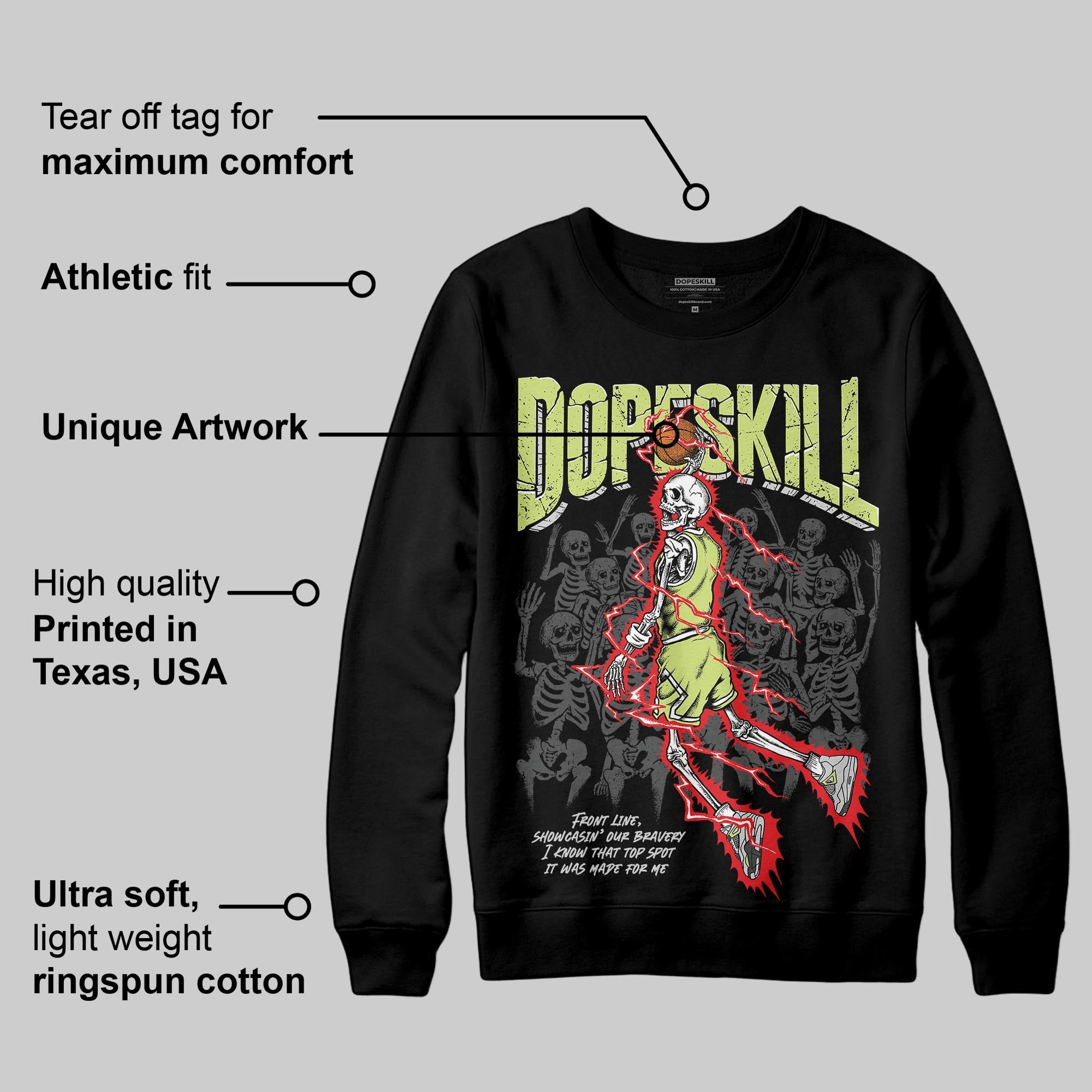 Light Lemon Twist 4s superstreetwear Sweatshirt Thunder Dunk Graphic