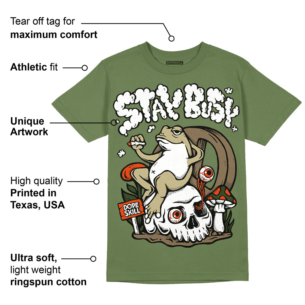 Olive Collection superstreetwear Olive T-shirt Stay Busy Graphic