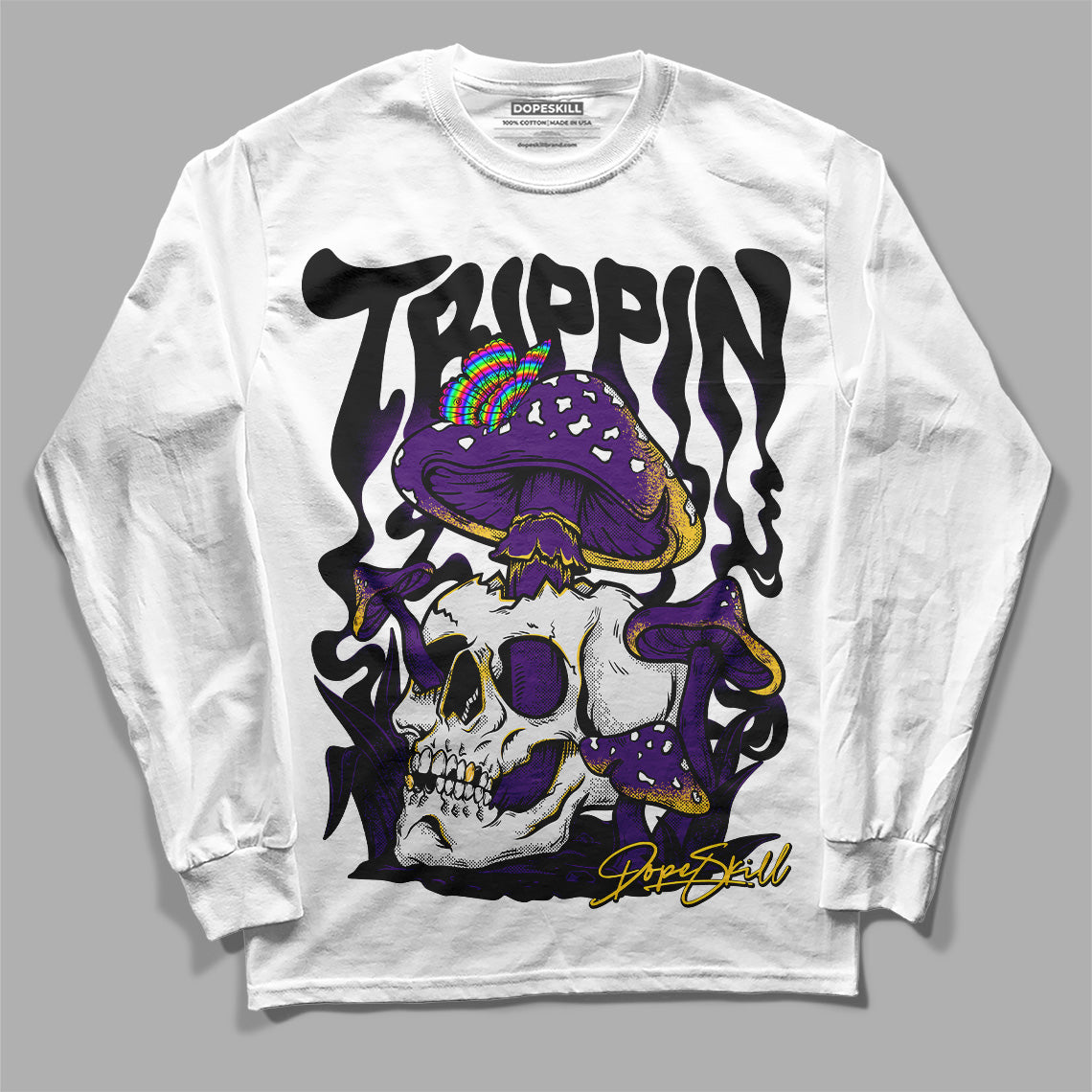 Field Purple 12s superstreetwear Long Sleeve T-Shirt Trippin Graphic