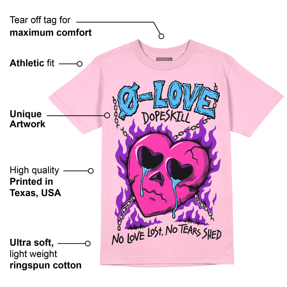 Pink Collection superstreetwear Pink T-shirt Crying Heart Graphic