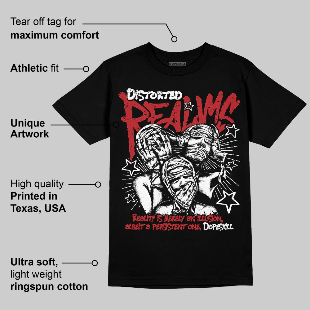 Flu Game 12s superstreetwear T-Shirt Distorted Realms Graphic
