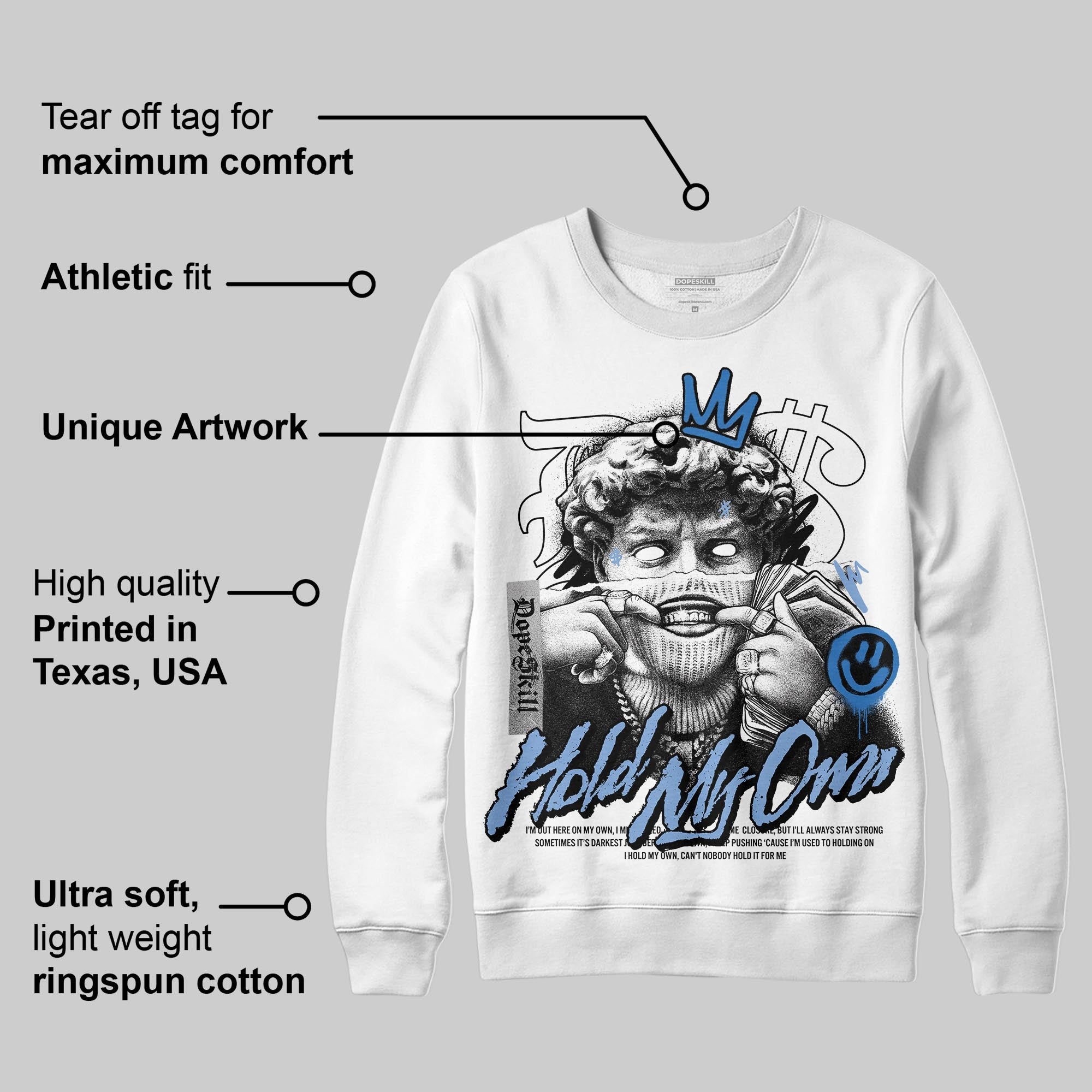 Forget Me Not 4s superstreetwear Sweatshirt In My Way Graphic