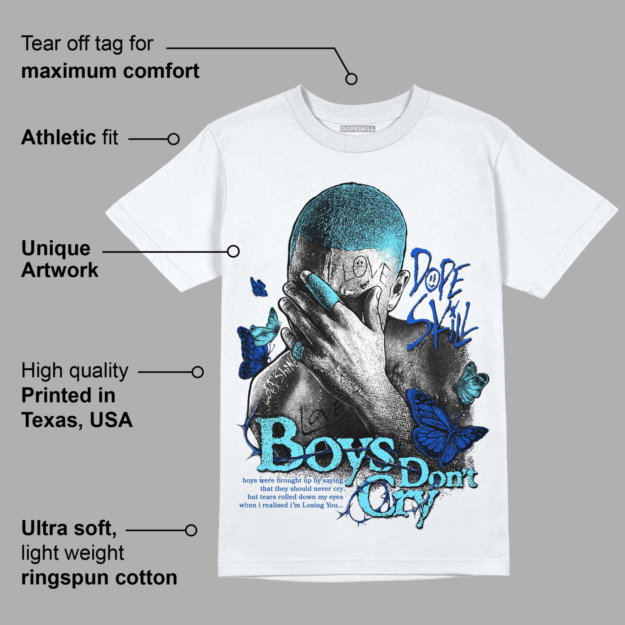 SB Dunk Argon superstreetwear T-Shirt Boys Don't Cry Graphic