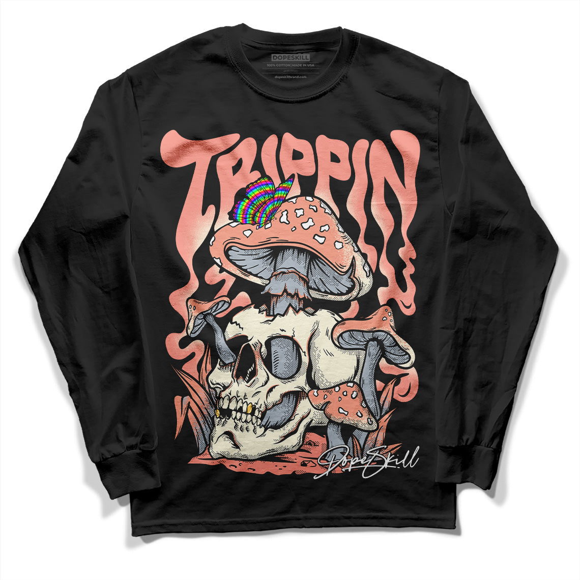Crimson Bliss 5s superstreetwear Long Sleeve T-Shirt Trippin Graphic
