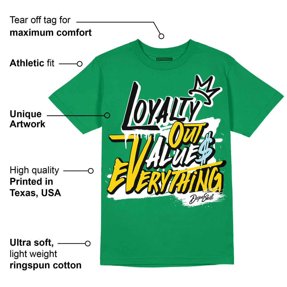 Lucky Green 5s superstreetwear Green T-shirt LOVE Graphic