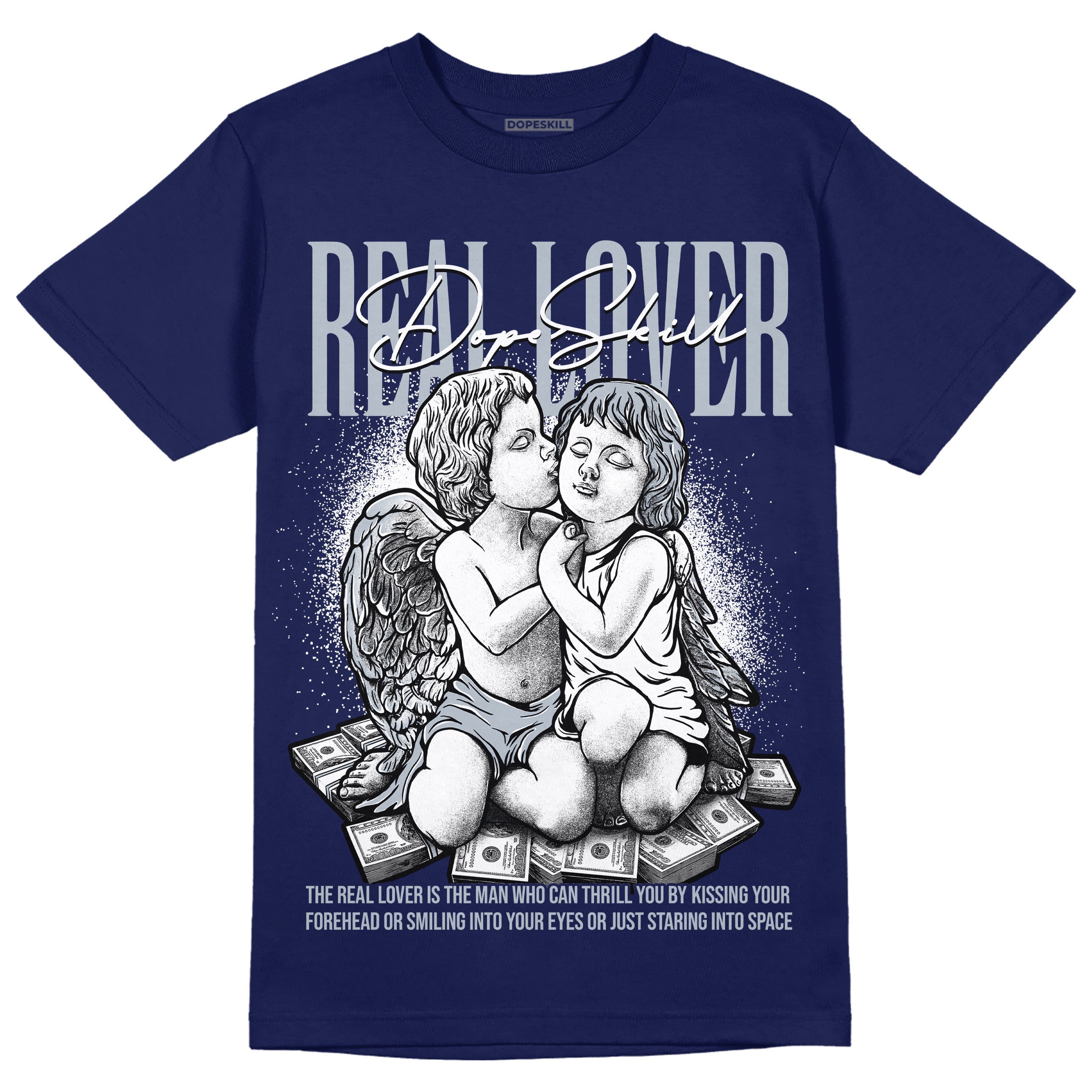 Midnight Navy 11s superstreetwear T-shirt Real Lover Graphic