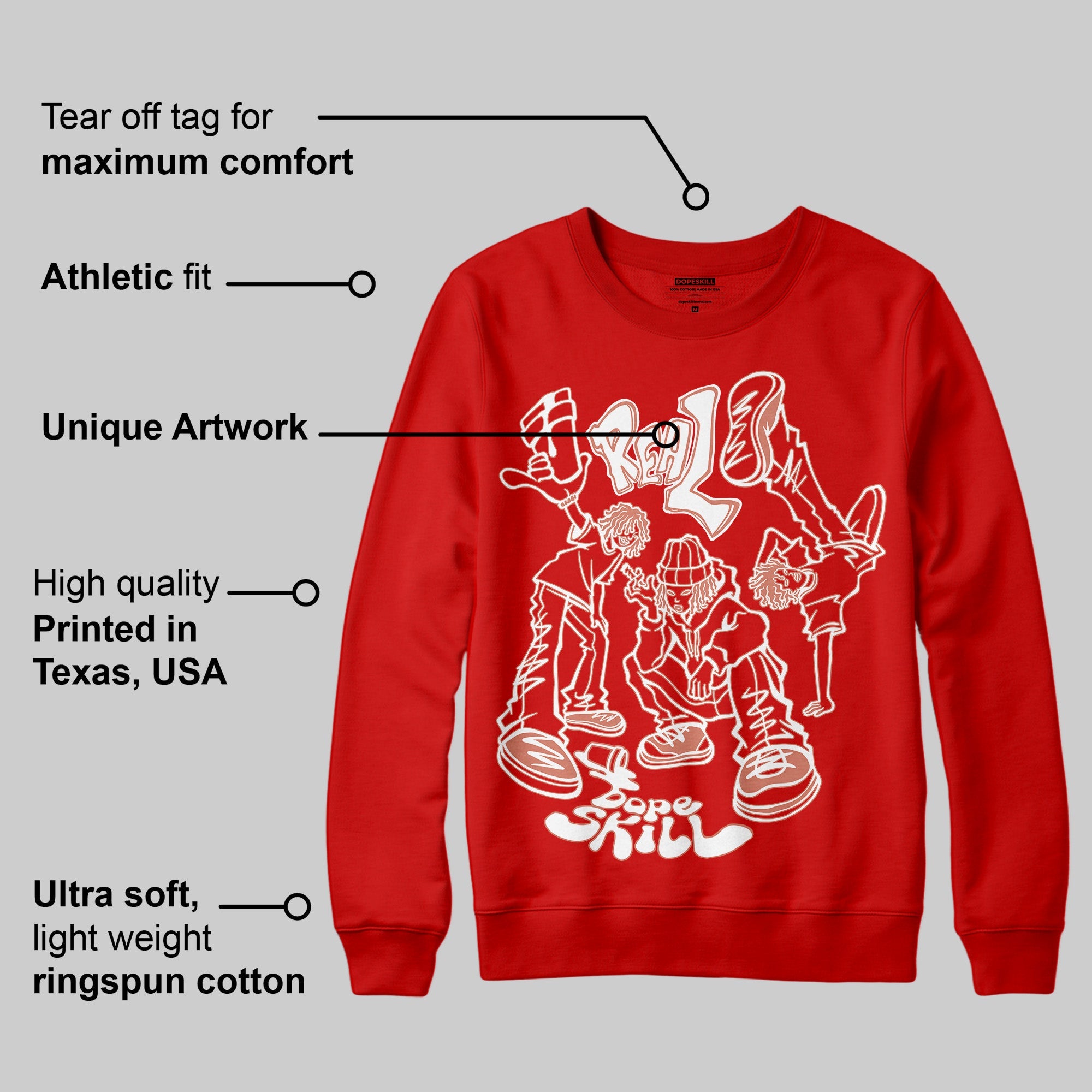 Bred Velvet 11s superstreetwear Red Sweatshirt Real Y2K Players Graphic