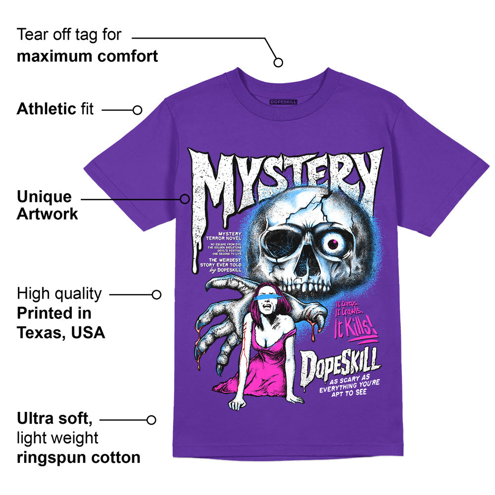 Dunk Purple Championship Court White superstreetwear Purple T-shirt Mystery Ghostly Grasp Graphic