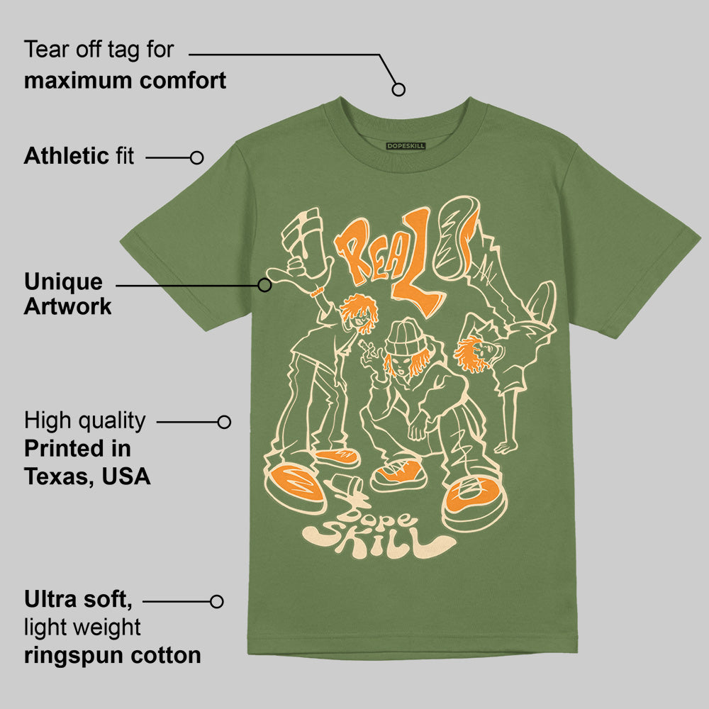 Olive 5s superstreetwear Olive T-shirt Real Y2K Players Graphic