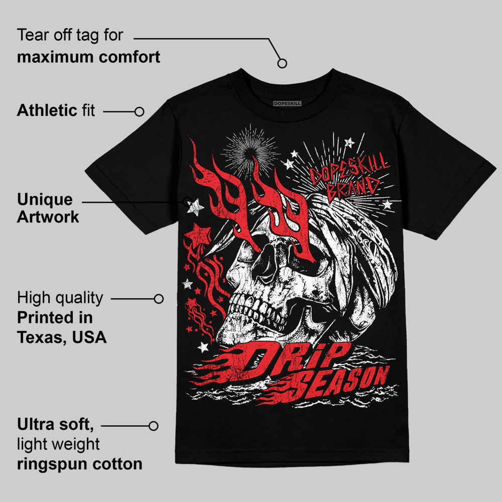 Red Collection superstreetwear T-Shirt Drip Season Graphic