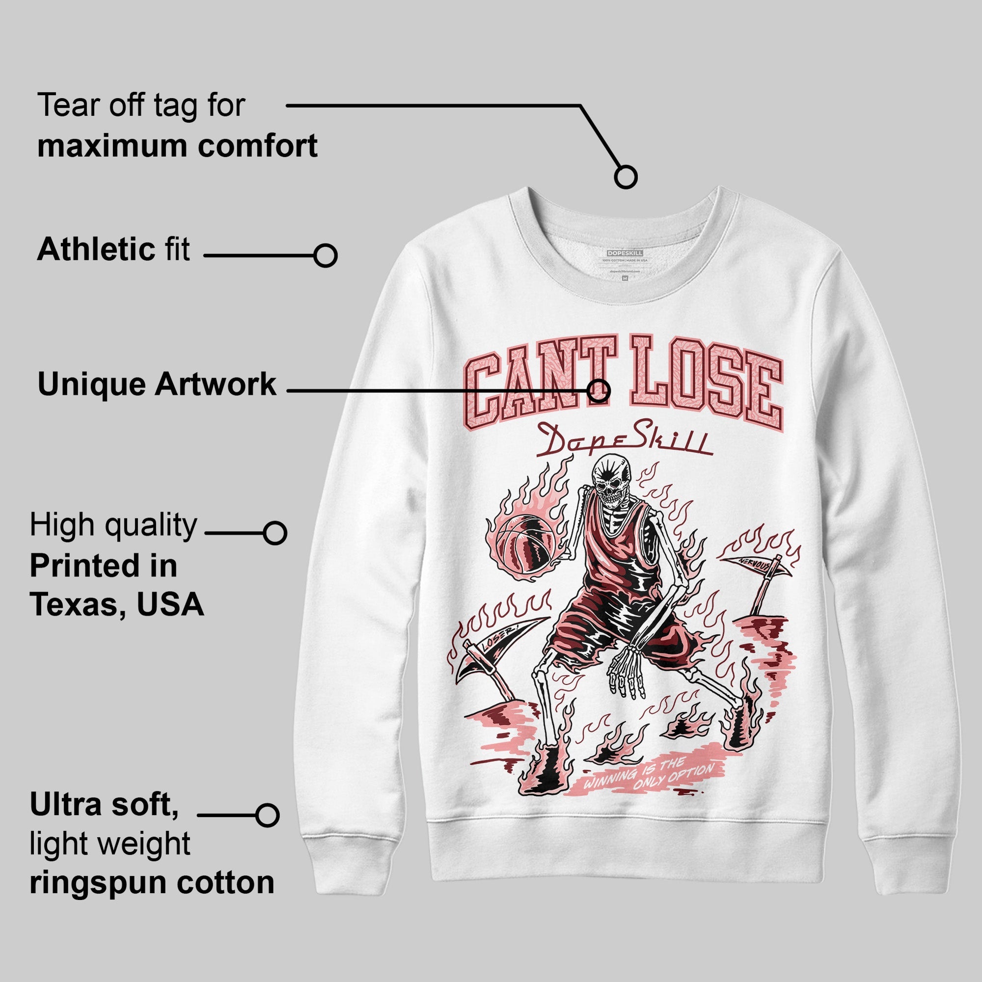 VALENTINE'S Day 3s superstreetwear Sweatshirt Cant Lose Graphic