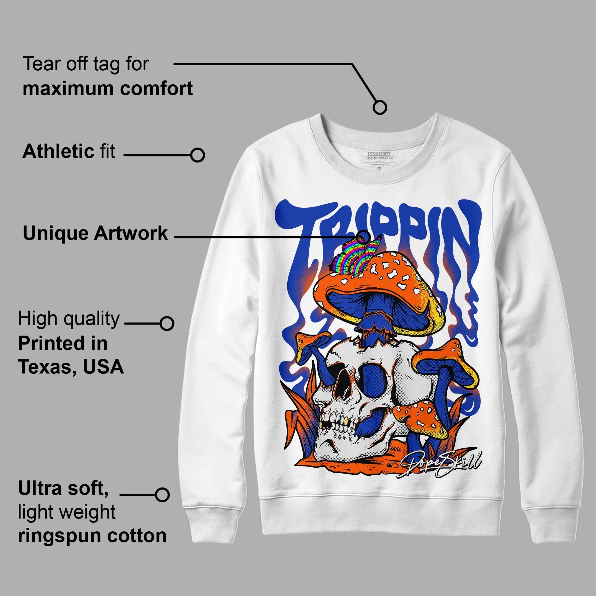 Dunk Low Futura Orange Blaze superstreetwear Sweatshirt Trippin Graphic