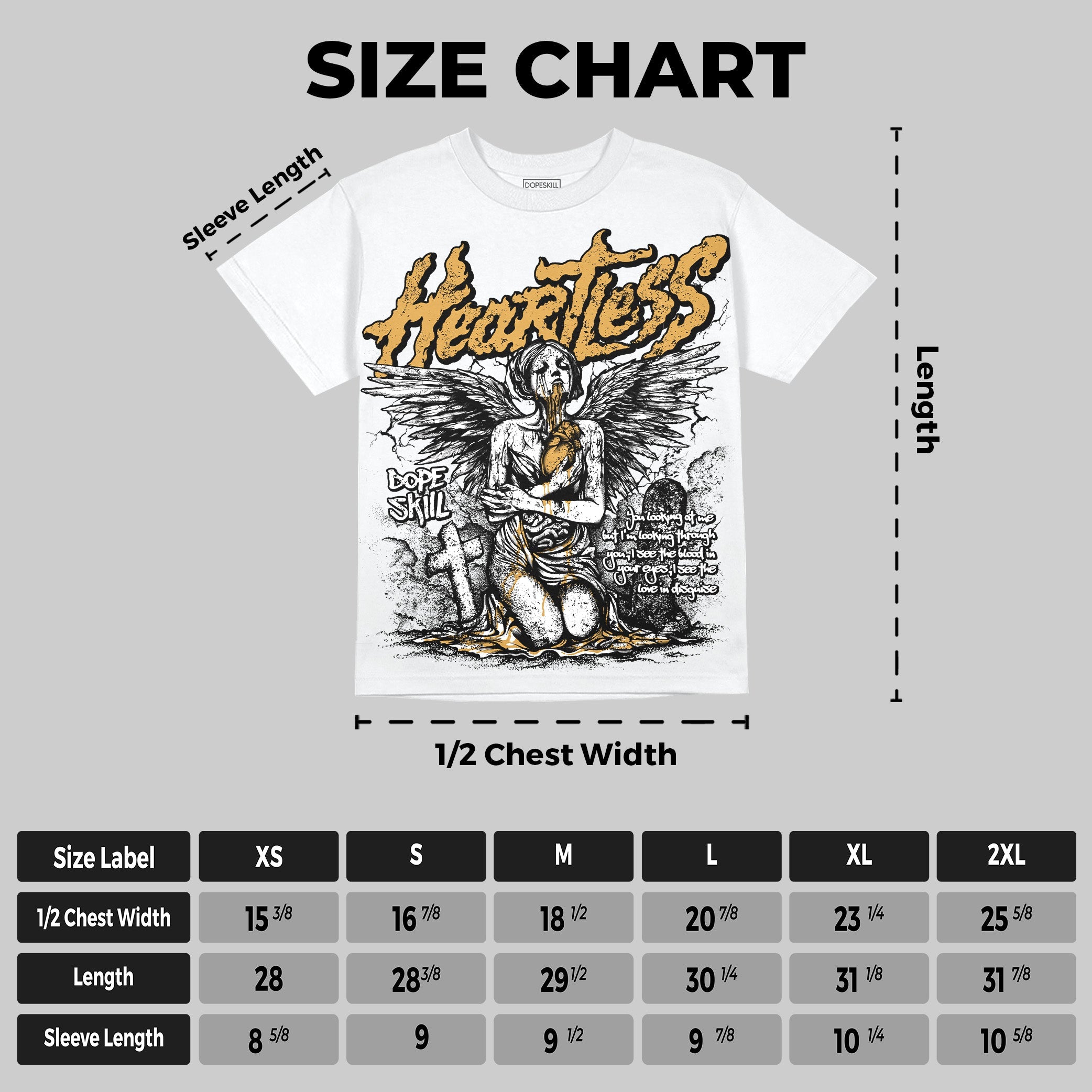 Gratitude 11s superstreetwear Oversize Print T-Shirt Heartless Graphic