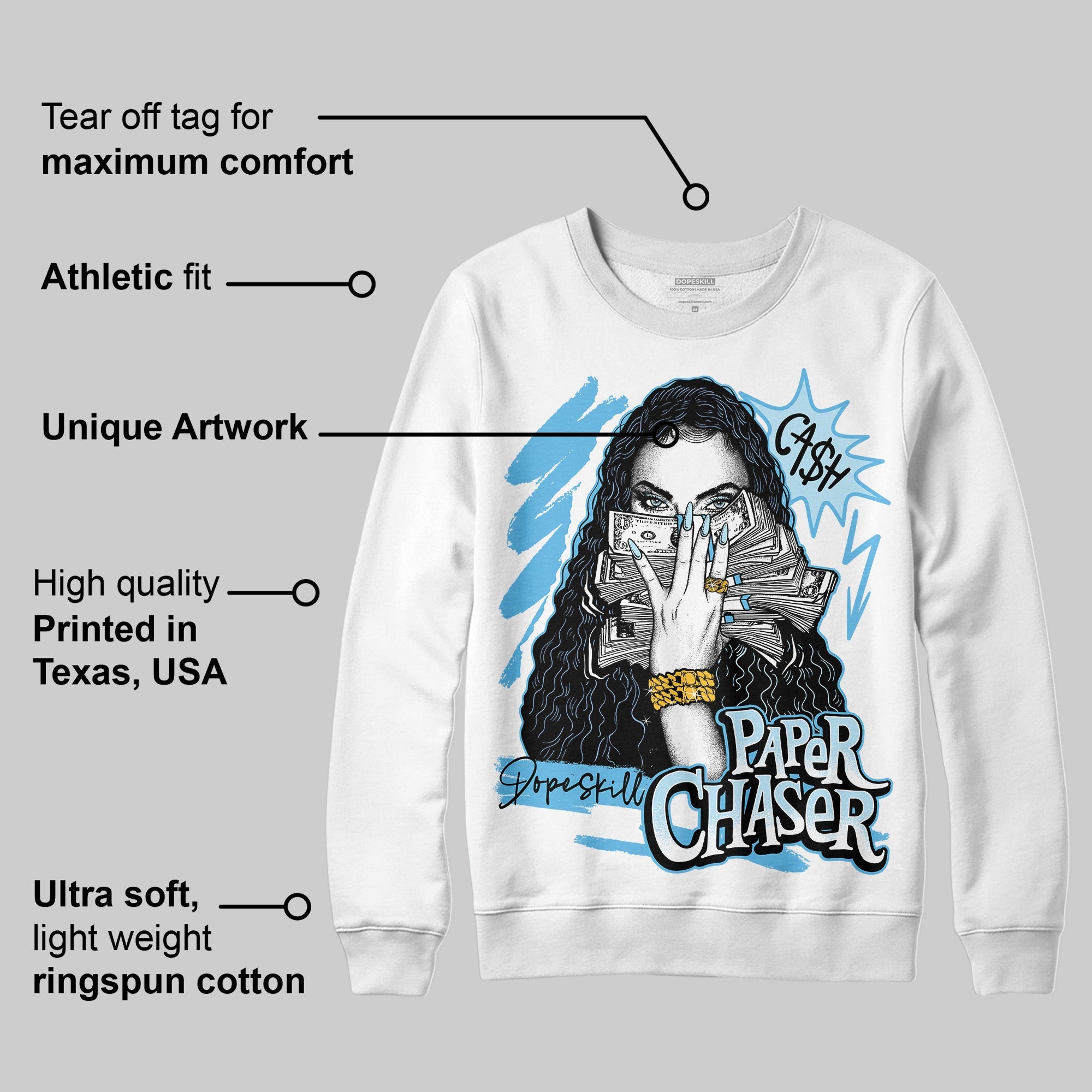 Legend Blue 11s superstreetwear Sweatshirt NPC Graphic