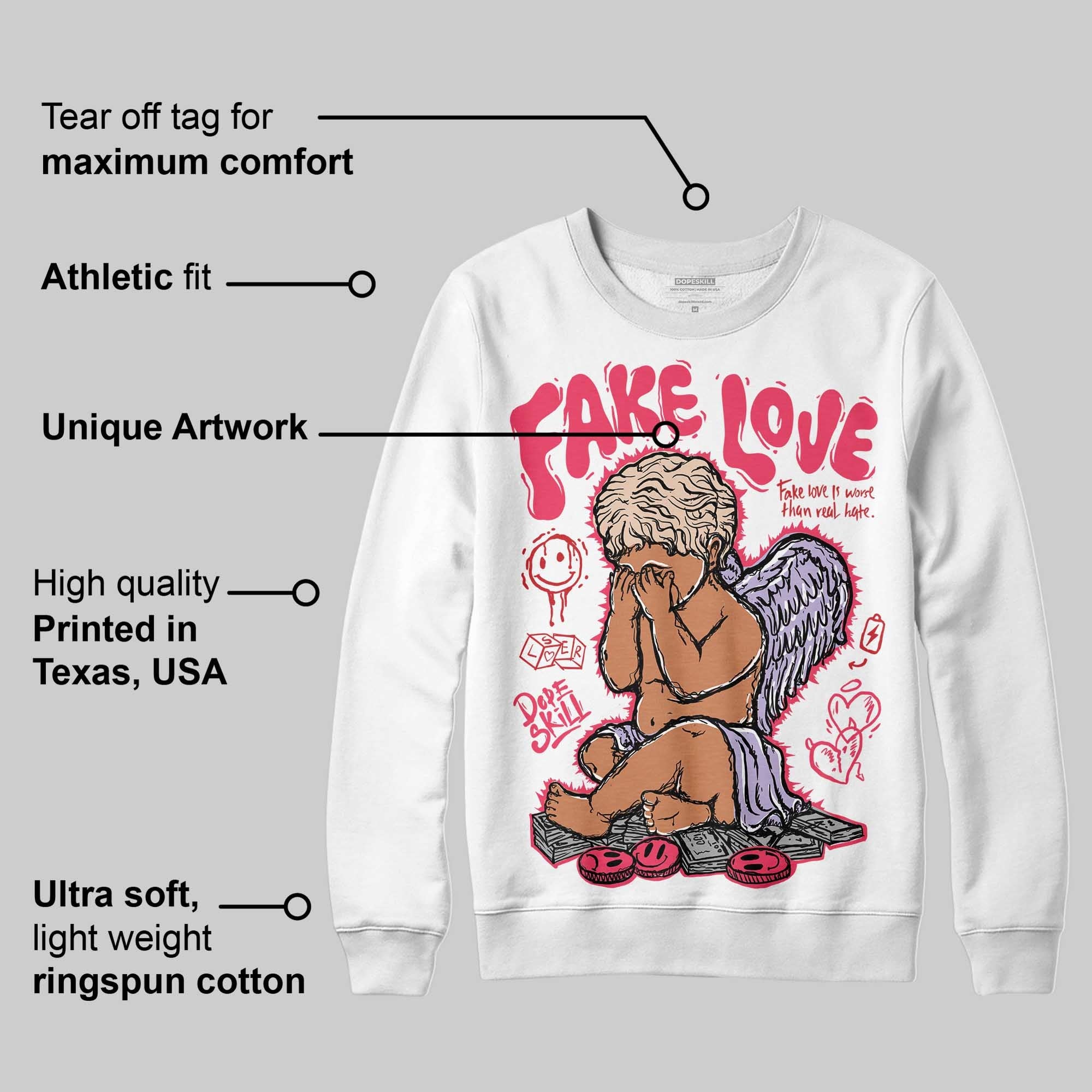 Peanut Butter Jelly 5s superstreetwear Sweatshirt False Love Graphic