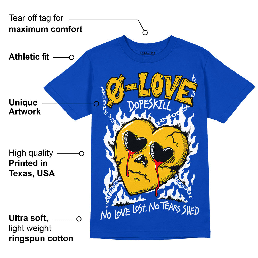 Royal Blue Collection superstreetwear Royal Blue T-shirt Crying Heart Graphic