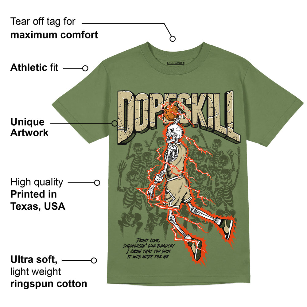 Olive Collection superstreetwear Olive T-shirt Thunder Dunk Graphic