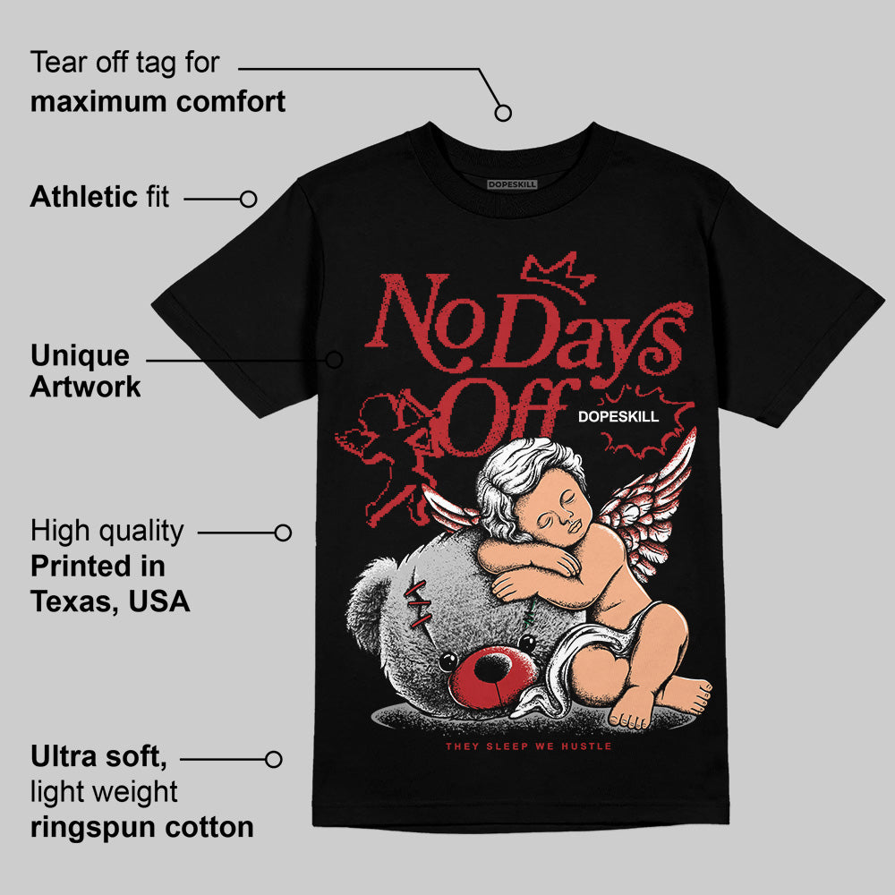 Flu Game 12s superstreetwear T-Shirt New No Days Off Graphic
