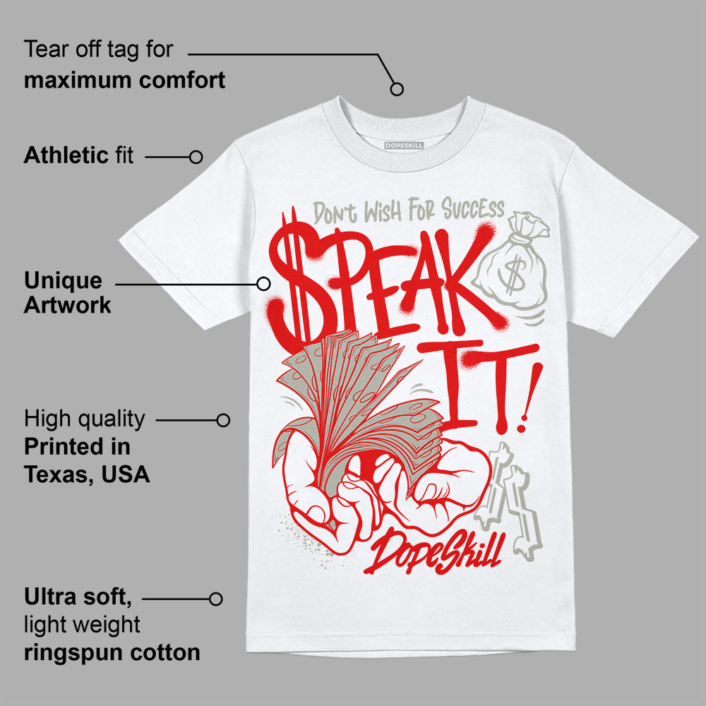 Fire Red 3s superstreetwear T-Shirt Speak It Graphic