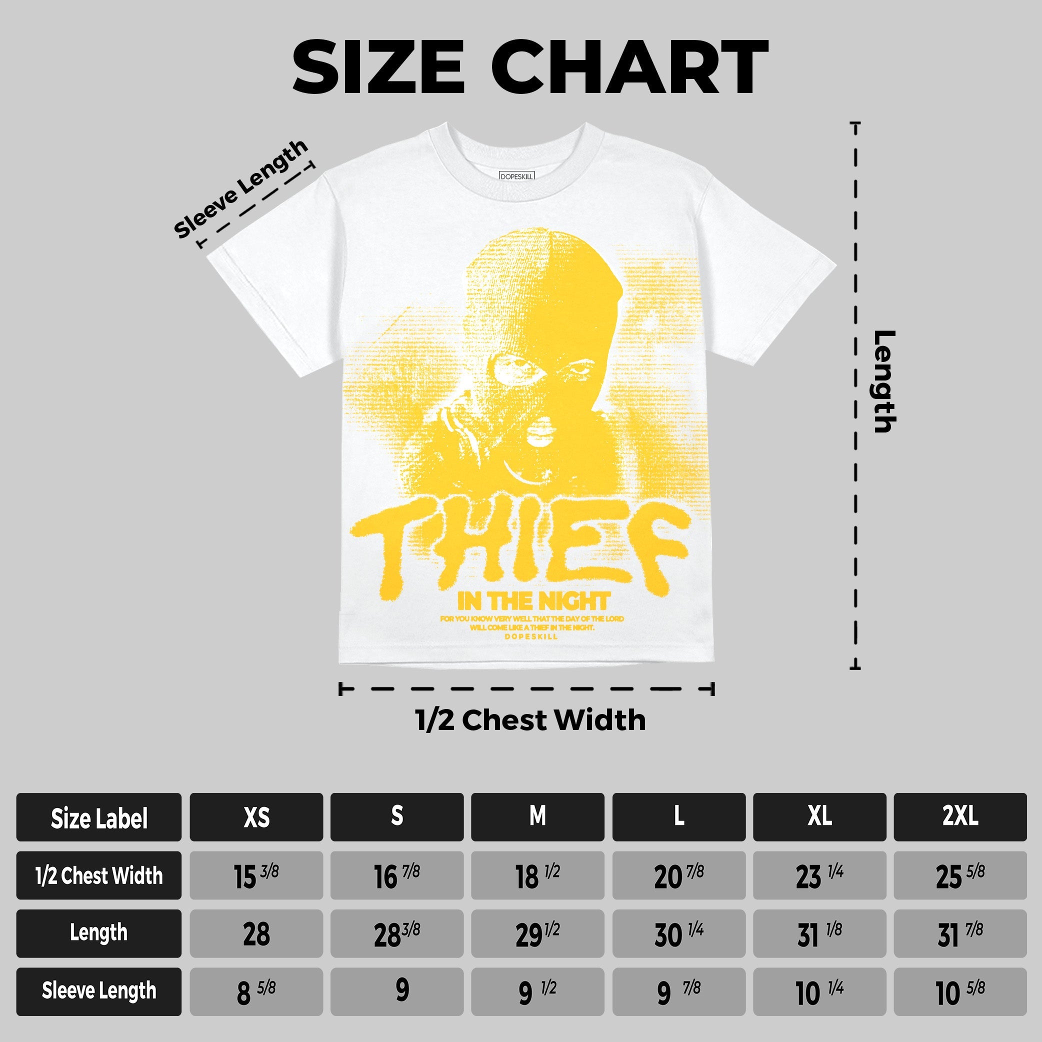 Yellow Collection superstreetwear Oversize Print T-Shirt Thief In The Night Graphic