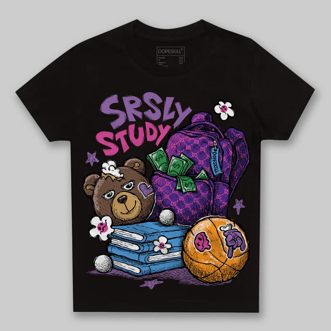 PURPLE Collection superstreetwear Toddler Kids T-shirt SRSLY Study Graphic