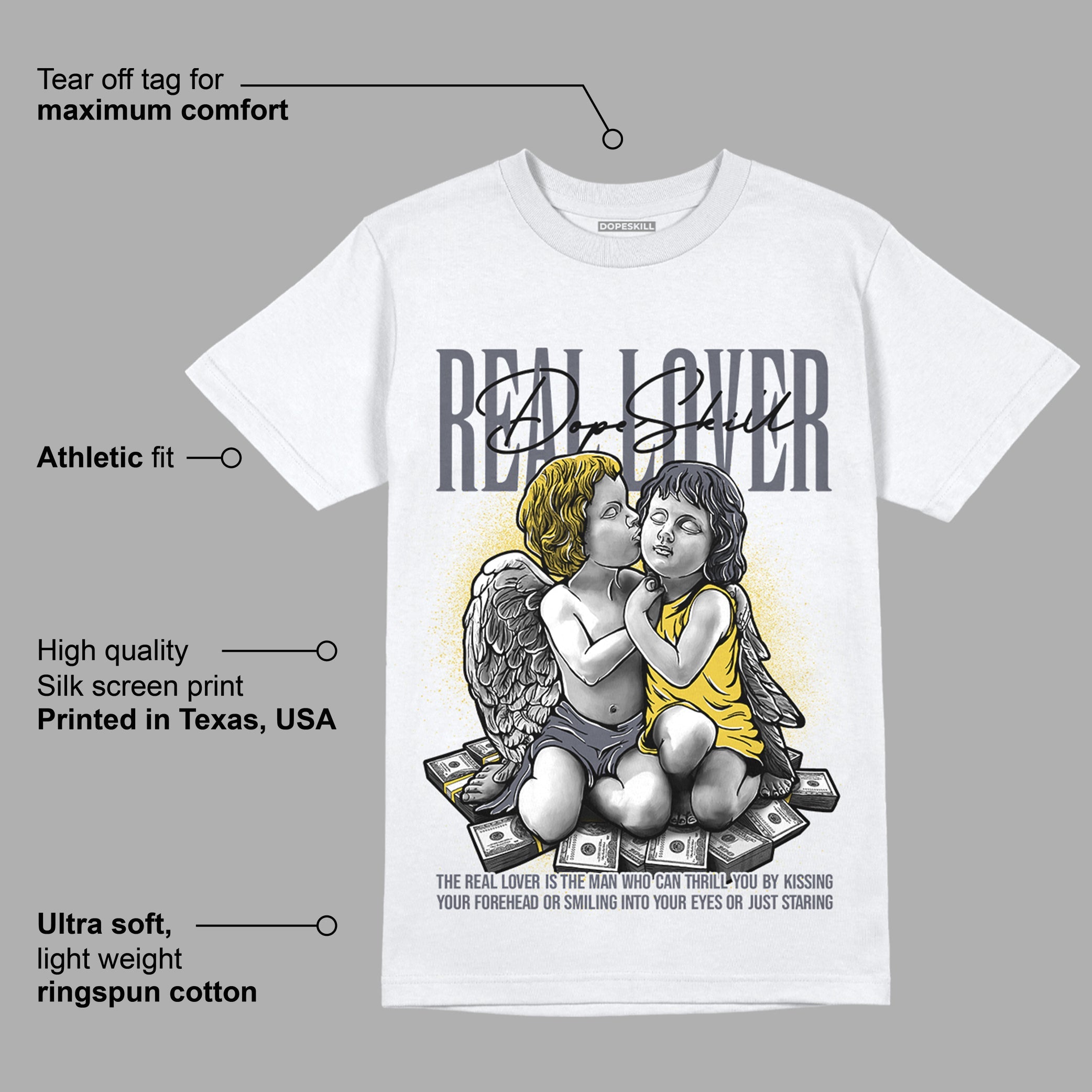 Lightning 4s superstreetwear T-Shirt Real Lover Graphic