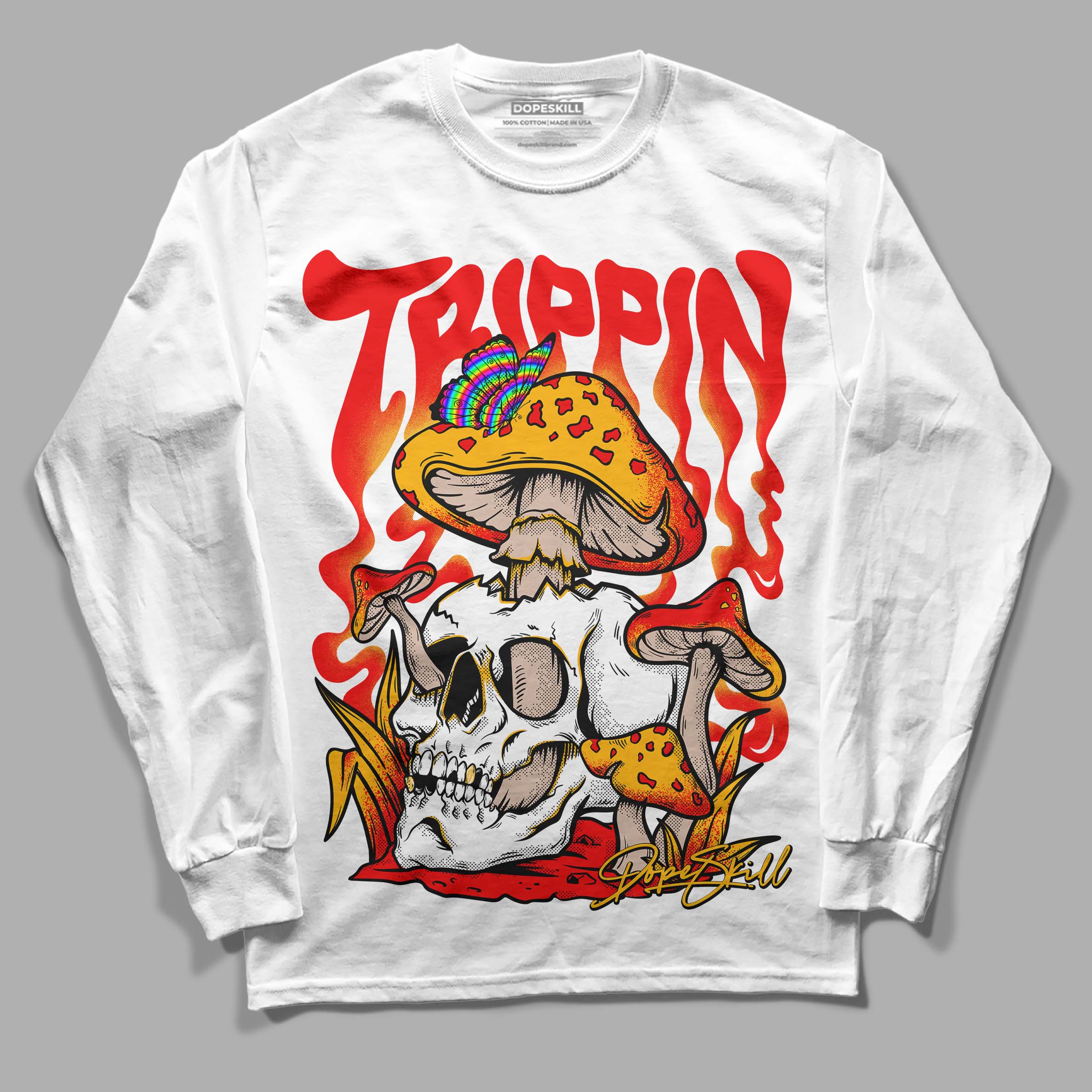 Red Collection superstreetwear Long Sleeve T-Shirt Trippin Graphic