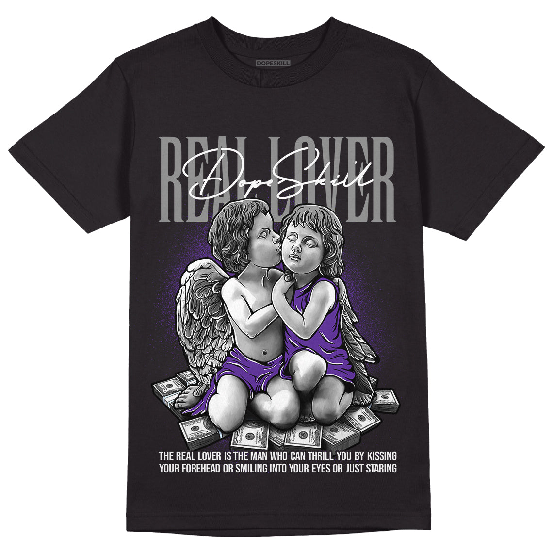 Court Purple 13s superstreetwear T-Shirt Real Lover Graphic