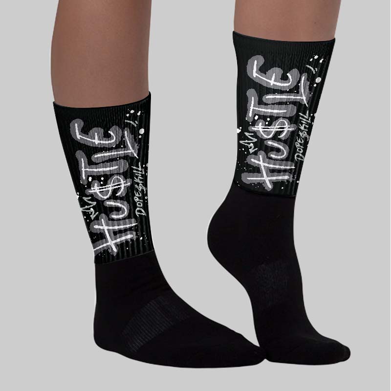 Fear 4s superstreetwear Sublimated Socks Hustle Graphic