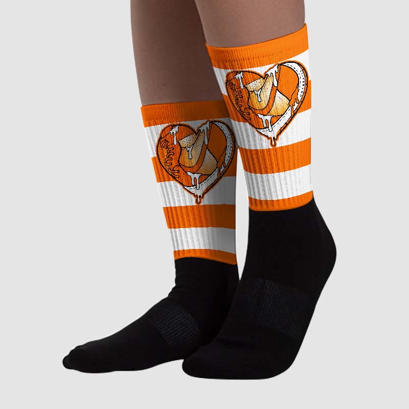 Dunk Low Magma Orange superstreetwear Sublimated Socks Horizontal Stripes Graphic