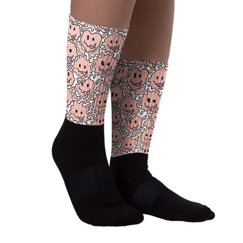 Legend Pink 11s superstreetwear Sublimated Socks Slime Graphic