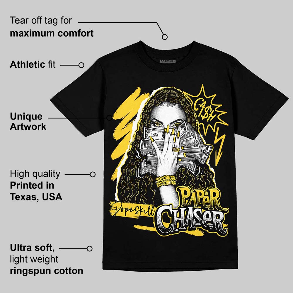 Black Tour Yellow AJ 4 Thunder superstreetwear T-Shirt NPC Graphic