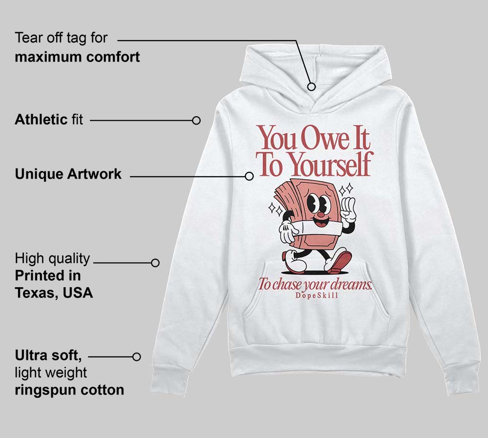 Dune Red 13s superstreetwear Hoodie Sweatshirt Owe It To Yourself Graphic