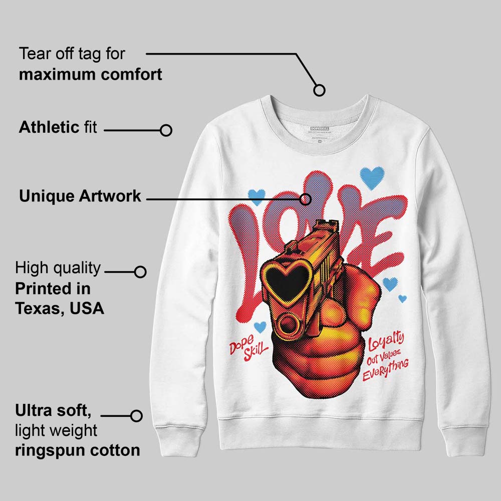 Cherry 11s superstreetwear Sweatshirt Love Shot Graphic