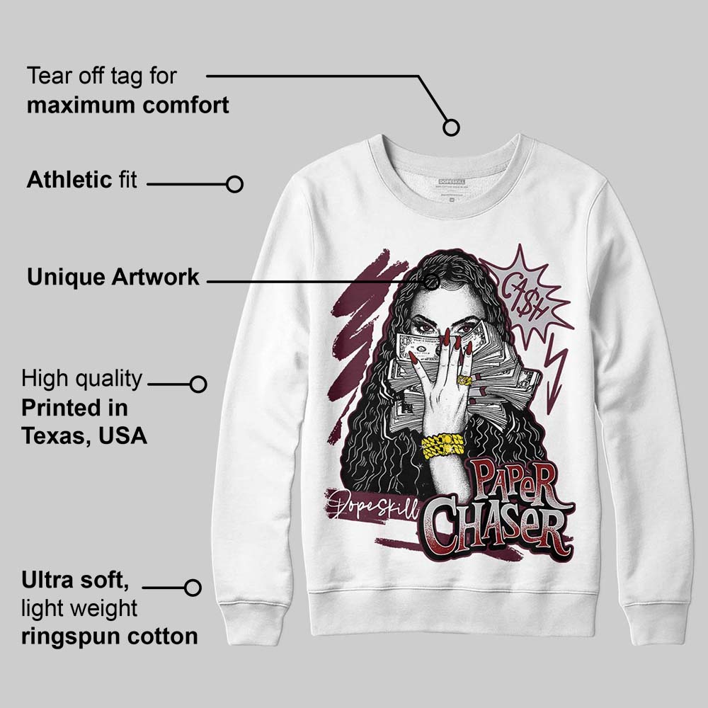 Burgundy 5s superstreetwear Sweatshirt NPC Graphic