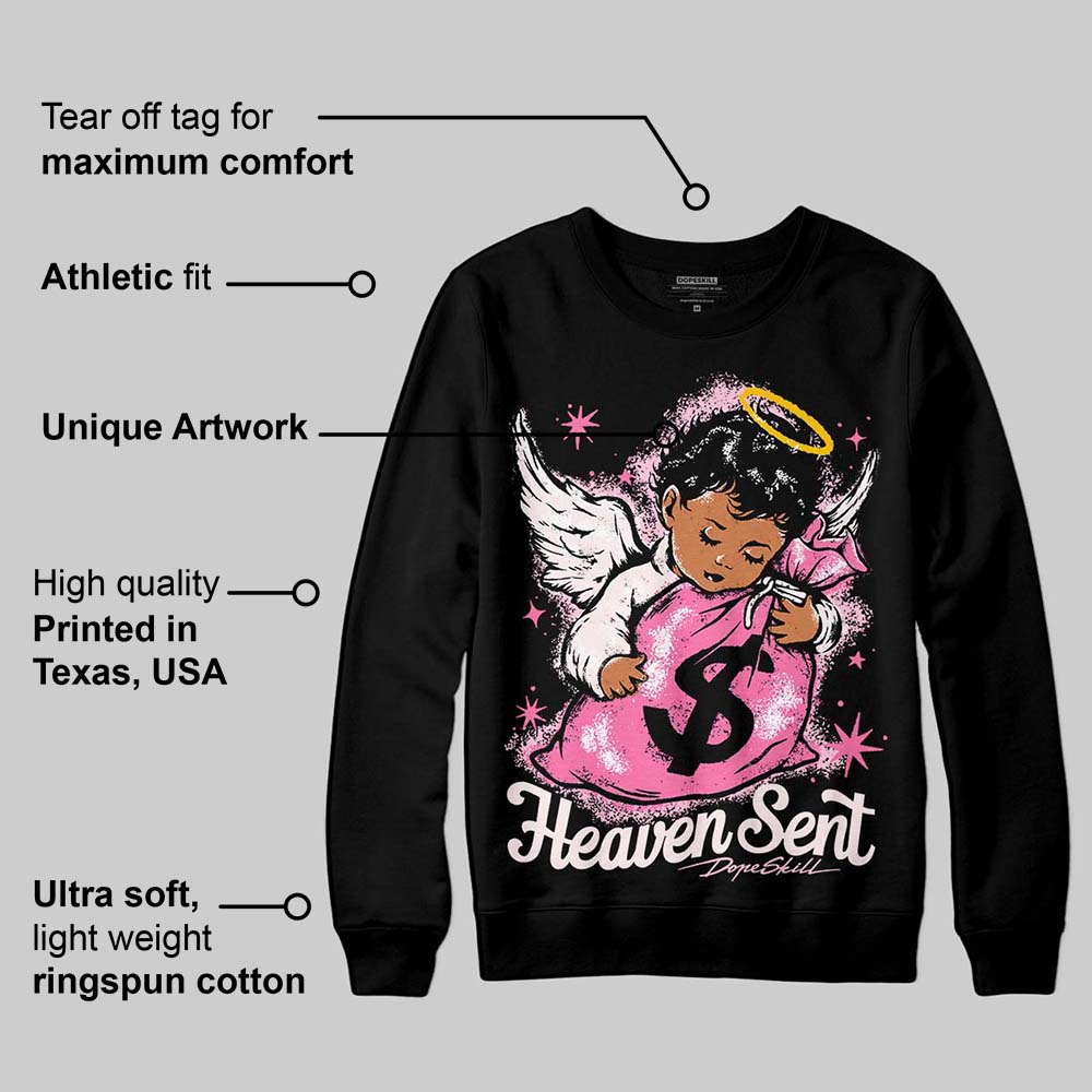 Dunk Pink Foam superstreetwear Sweatshirt Heaven Sent Graphic