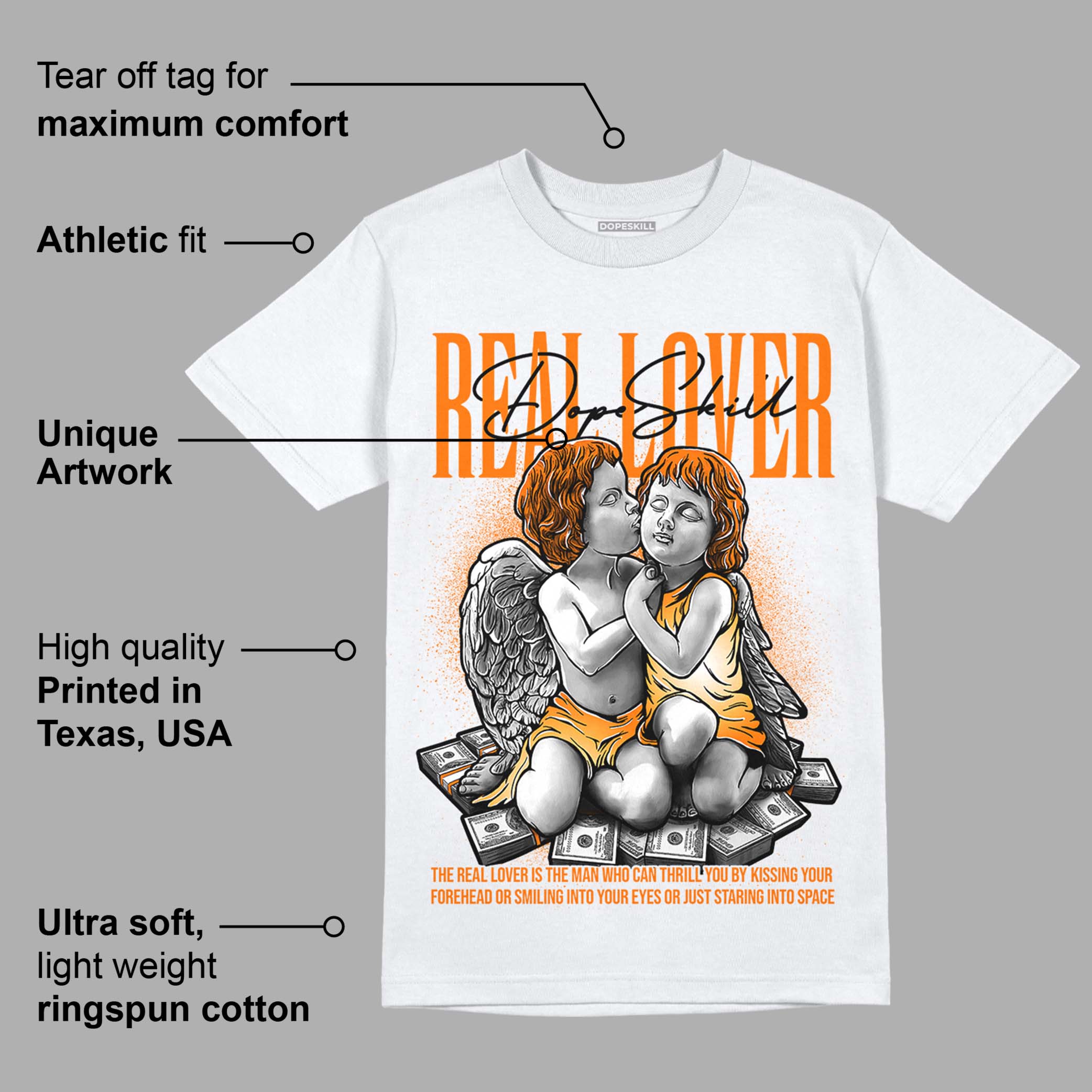 Dunk Low Magma Orange superstreetwear T-Shirt Real Lover Graphic